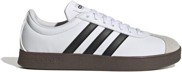 Жіночі кросівки Adidas VL Court Base, 40 EU, білий, чорний, сірий