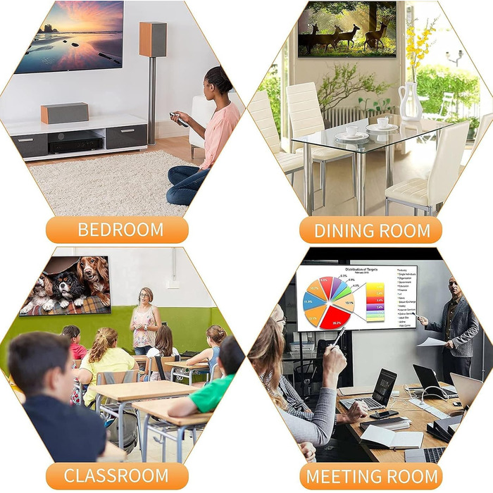 Кріплення для телевізора Suptek 32 дюйми, VESA 200x200mm, для LED/LCD/OLED телевізорів 14-32 дюймів, настінне кріплення, нахильний, до 25кг