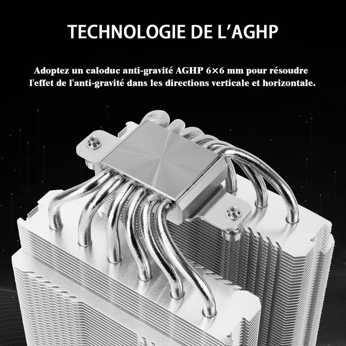 TR Peerless Assassin 120 Black - Кулер для CPU з 6 тепловими трубками, AM4/AM5, Intel LGA1700/1851/1150/1151/1200