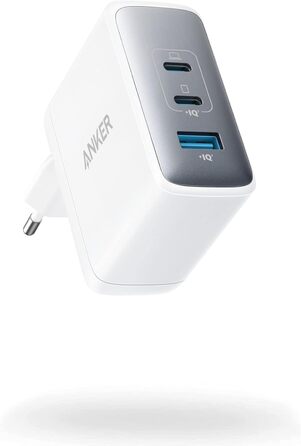 Зарядний пристрій Anker Nano II 100W: 3 порти USB-C для MacBook Pro/Air, iPad, Galaxy, iPhone та інших пристроїв