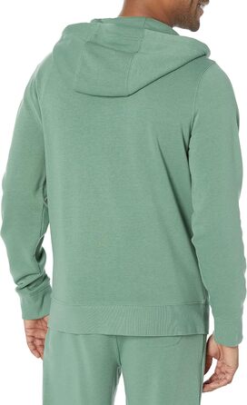 Чоловічий худі Amazon Essentias з французького трикотажу з блискавкою та комфортним кроєм (M, світло-бежевий)