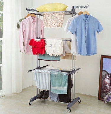 Складана підлогова сушарка для одягу XXL