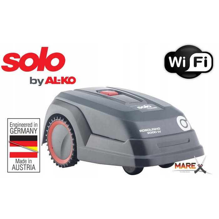 Робот-газонокосарка AL-KO Robolinho, 2000 Вт, 23 см, Wi-Fi, 5 Аг
