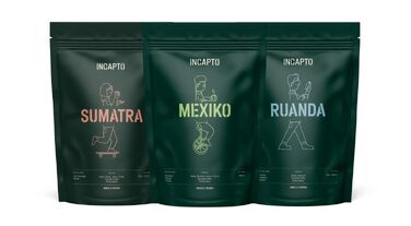 Спешелті кава в зернах Incapto Single-Origin Espresso 100% Арабіка, Minas Gerais, 84 бали SCA, традиційне обсмажування, 1 кг