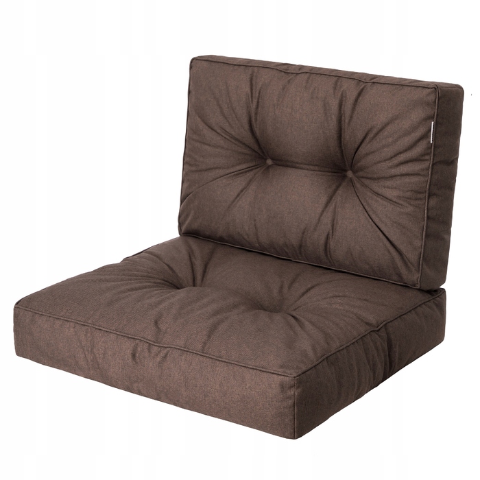 Подушка Hobbygarden 50 x 50 x 10 см, коричнева