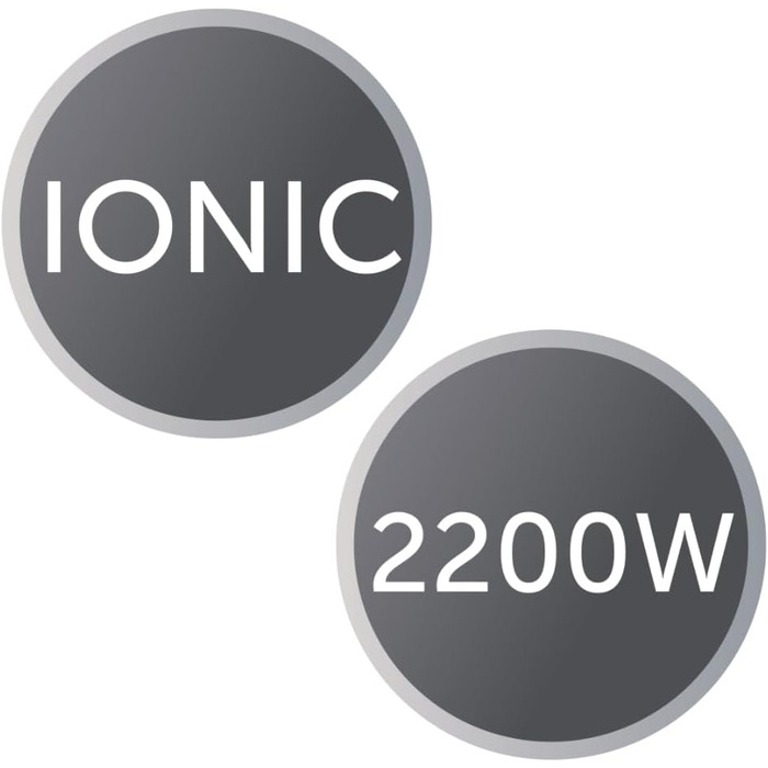 Фен Remington D3198: Іонний, з насадкою-дифузором та насадкою для укладки, 2200W, чорний (EU)