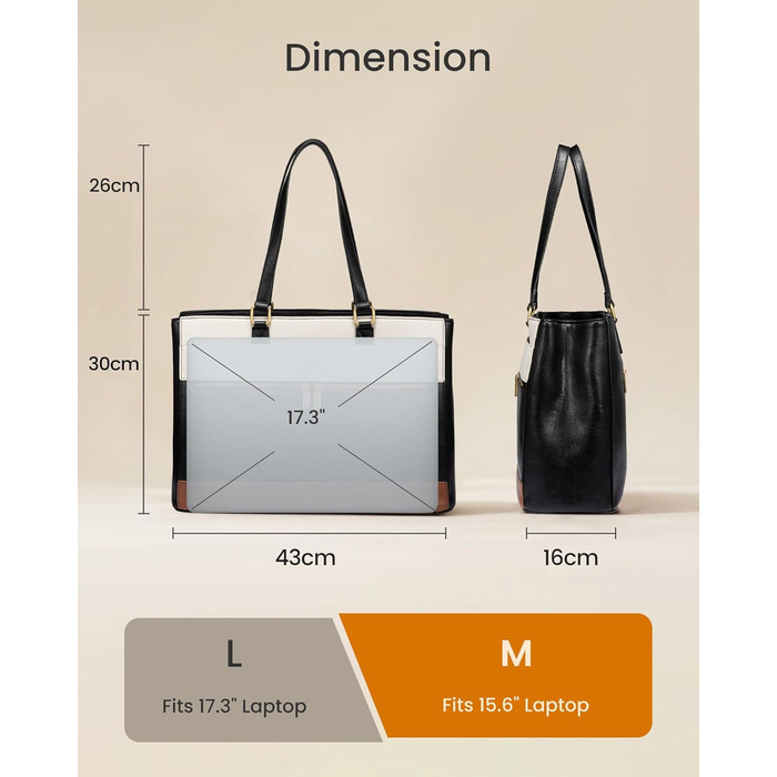 Сумка жіноча LOVEVOOK для ноутбука 17.3