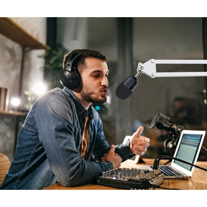 Тримач мікрофона YOUSHARES для Razer Seiren Mini/V3 Mini - професійний кріплення з поп-фільтром для геймінгу, стрімінгу та подкастингу