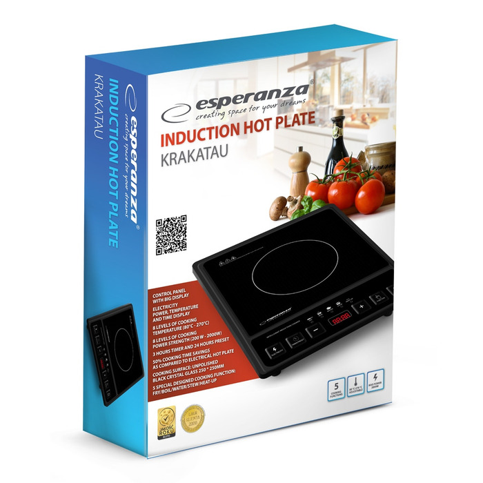 Портативна електроплитка Esperanza EKH011