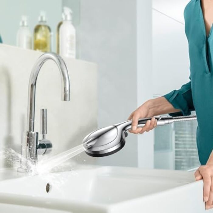 Насадка для душу VOXON з 10 режимами, високий тиск, економія води, для чищення ванни та плитки