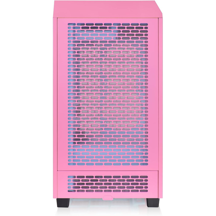 Корпус Thermaltake The Tower 200 Turquoise Mini-ITX з вертикальним оглядом, скло Temperd Glass, 280мм підтримка AIO, GPU до 380мм, турквіс
