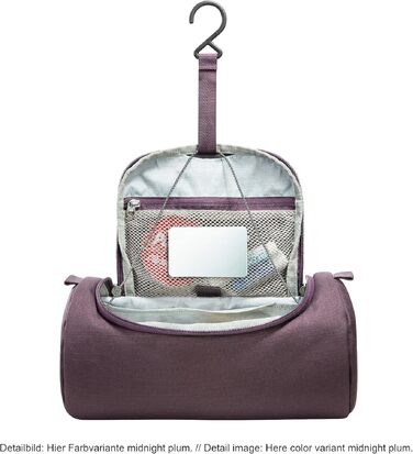 Дорожня косметичка Tatonka Care Barrel з дзеркалом та відділеннями, Red Earth, 3 л (26 x 14 x 14 см)