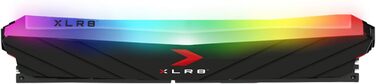 Пам'ять для ПК PNY XLR8 Gaming Epic Dual Pack DDR4 RGB 3200MHz (2x8GB) Чорний