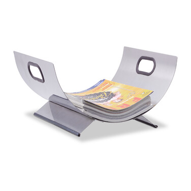 Relaxdays Firewood Basket Stainless Steel