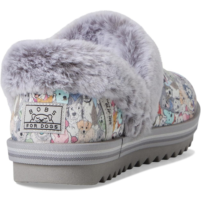 Домашні тапочки Skechers Bobs Cozy Kiss - Paw Jams, сірі, 41 EU