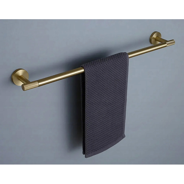 Рушникниця REA Modern Jedno 6603, матове золото