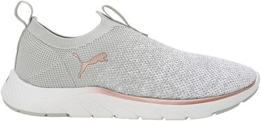 Жіночі кросівки Puma Softride Remi Slip-on для бігу та вулиці, 39 EU, сірий, білий, рожеве золото