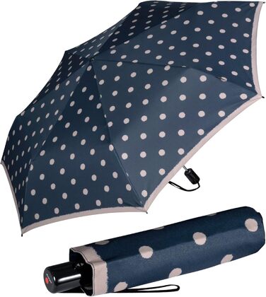 Сонцезахисний парасолька Knirps Duomatic Slim Renature - Green (Dot Art Ocean)