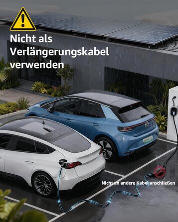 Кабель зарядки для електромобіля Bokman Typ 2, 11 кВт, 16A, 3 фази, 5 метрів, з сумкою та мікрофіброю