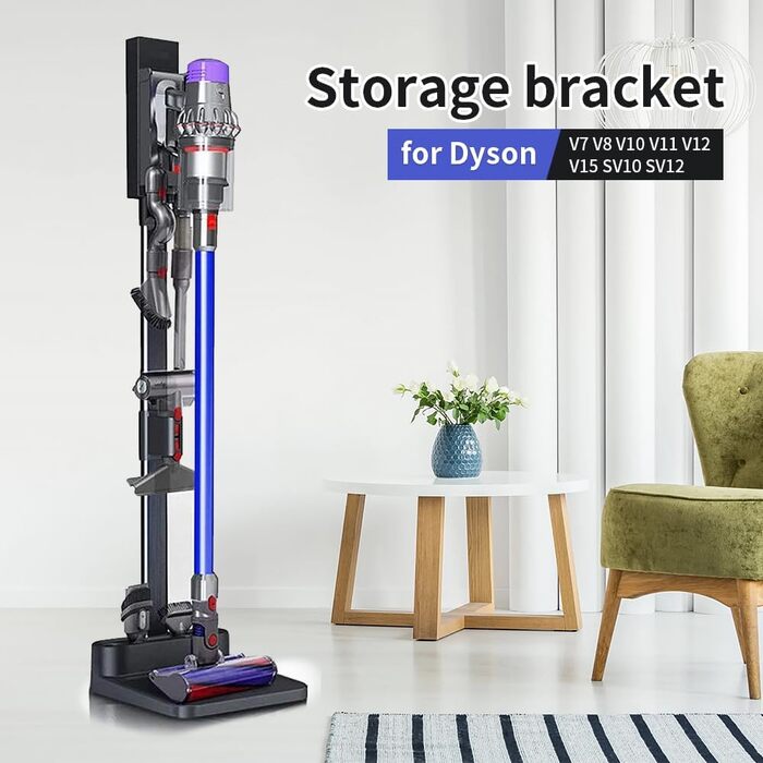 Підставка для пилососів Dyson V7, V8, SV10, V11, SV12, V15 - Freistehender Vakuum-Ständer