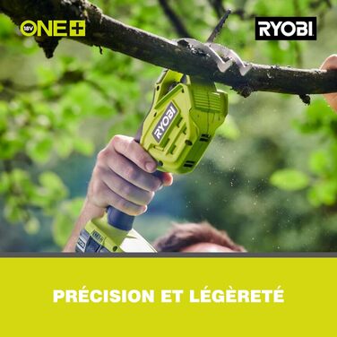 Акумуляторна ланцюгова міні-пила RYOBI 18V ONE+ 15 см, обрізна, без акумулятора та зарядки