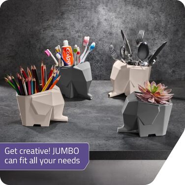 Органайзер для раковини Jumbo у вигляді слона PELEG DESIGN – підставка для стікання води, декор кухні, подарунок