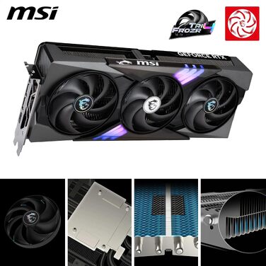 Відеокарта MSI GeForce RTX 5070 Gaming Trio OC 12GB GDDR7, PCIe 5.0, 2610 MHz