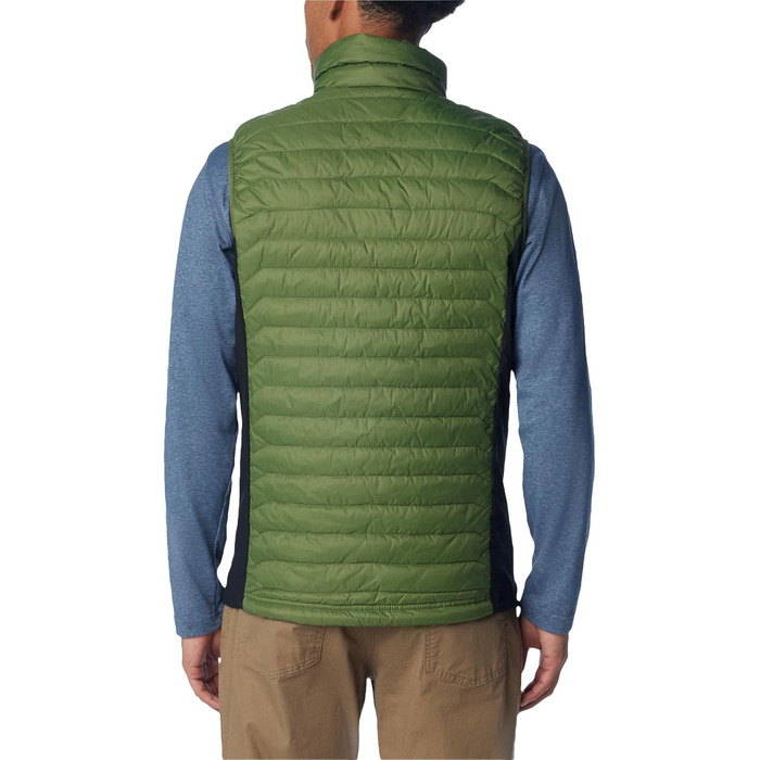 Жилет Columbia Powder Pass Hybrid Puffer Vest для чоловіків, теплий, чорний (1 шт.)