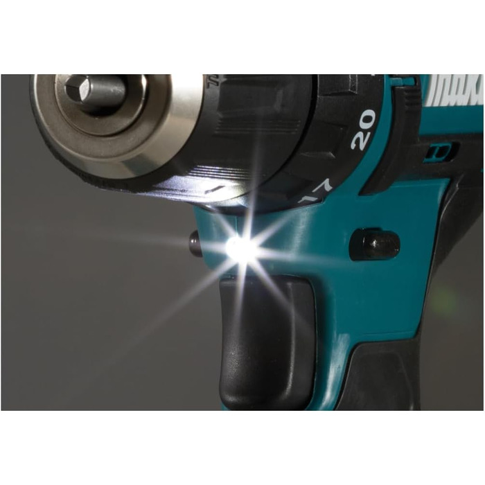Акумуляторний дриль-шуруповерт Makita DF333DSAE 12V, 2.0Ah, 2 акумулятори + зарядний пристрій у транспортному кейсі, чорний, синій