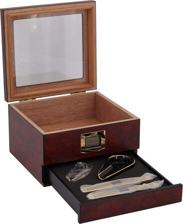 Набір для сигарет Humidor Germanus з гігрометром, попільничка та різером