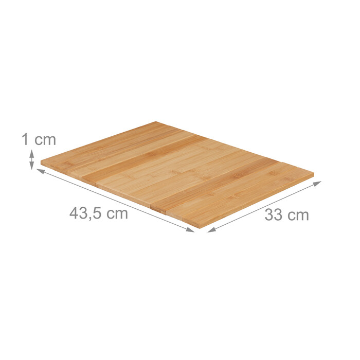 Relaxdays Bamboo Sofa Table
