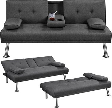 Yaheetech Folding Sleeper Sofa