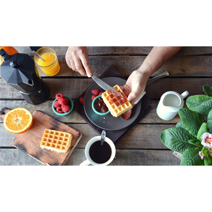 Вафельниця MPM MGO-40, 1500 Вт, чорна