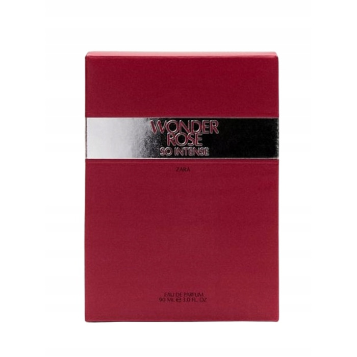 Жіноча парфумована вода ZARA Wonder Rose So Intense, 90 мл