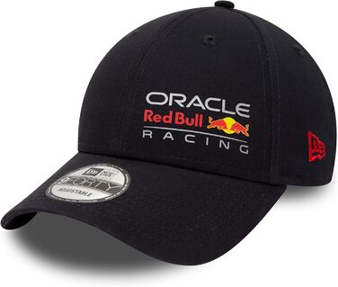 Кепка New Era 9Forty Strapback з логотипом NFL Teams, сірий heather, універсальний розмір (Red Bull F1 - Blue)