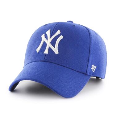 Кепка бейсболка New York Yankees MVP MLB, регульована, синя (Royal)