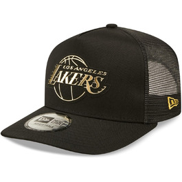 Кепка New Era Trucker з регульованим розміром та логотипом Los Angeles Lakers