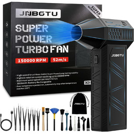 Пилосос для чищення повітрям JNBGTU X3 PRO: для ПК, клавіатури, авто, дивану, замість балончика з повітрям