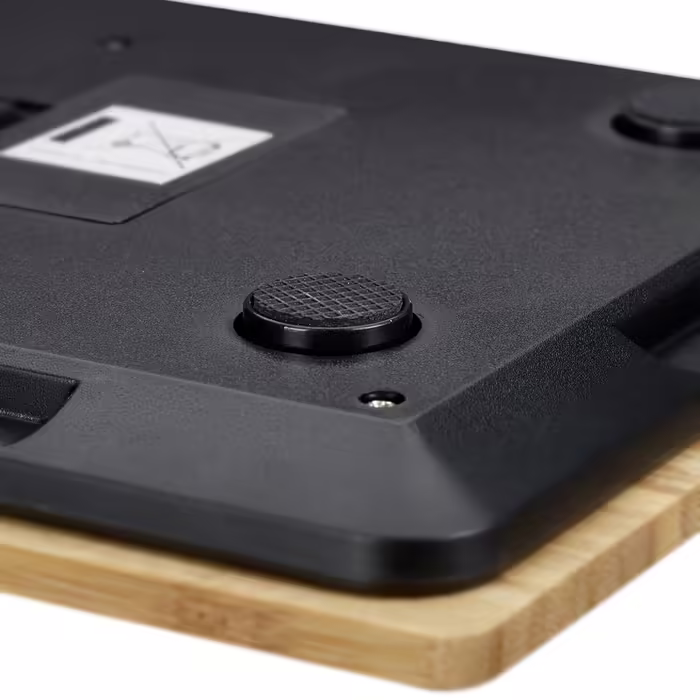 Relaxdays Digital Kitchen Scale Bamboo
