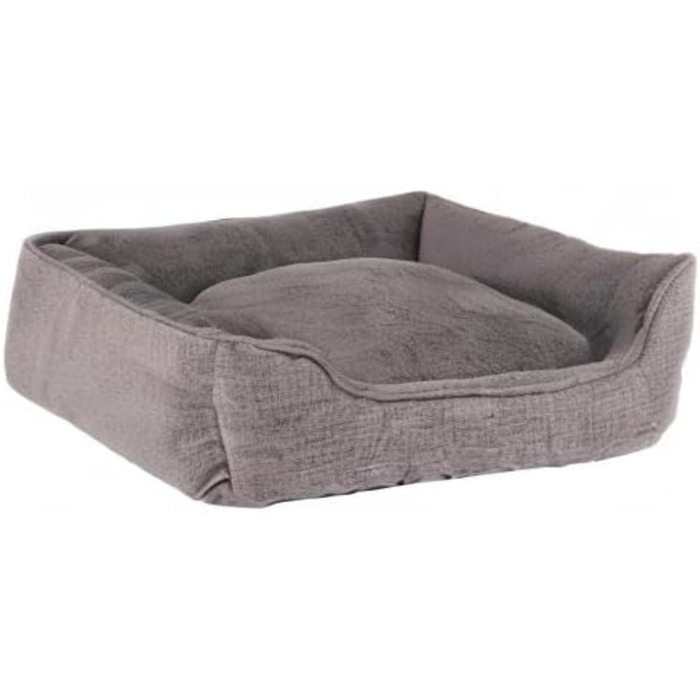 Килимок для собак Lionto знімний, сірий, 75x60 см, м'який, з антиковзаючою основою