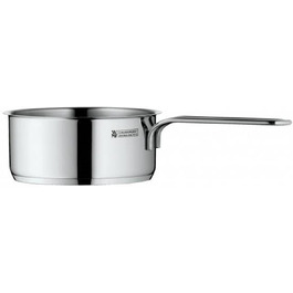 Каструля WMF Mini Stielkasserolle 12 см, 0,7 л, з нержавіючої сталі Cromargan, без кришки, для невеликих порцій, сумісна з індукцією, компактна, для одного користувача