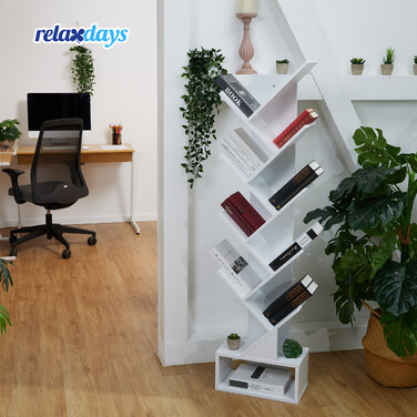 Книжкова шафа Relaxdays у формі дерева