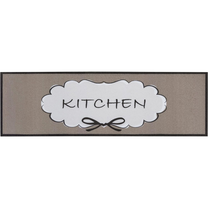 Килим Hanse Home Cook & Clean для кухні, коридору та їдальні, протиковзкий, легкий у догляді, з малюнком хмар, 50x150 см