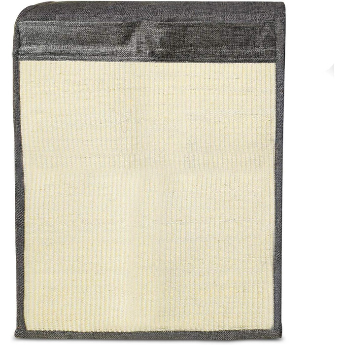 Navaris Cat Scratch Mat Scratch Protection Sofa - with 2 compartments - 128 x 45 cm Sisal Scratch Rug for Cat - Couch Cat Scratch Mat - also for Dogs