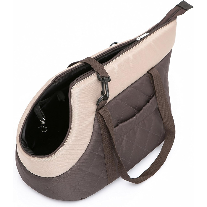Сумка-переноска для собак та котів, рюкзак для маленьких та середніх порід, 2-30 кг, розмір L (30x58x32 см), коричнева