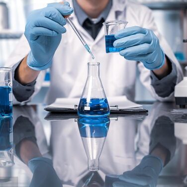 Beaker Glasses, Erlenmeyer Flasks, Measuring Cylinders Set, ZEEROQOLAB 4 Graduated Beakers, 3 Glass Measuring Cylinders with 3 Conical Flasks, with 3 Glass Pipettes, 2 Glass Stir Sticks, and 2 Wash Brushes