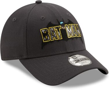 Кепка New Era Batman Character Infill Graphite 9Forty регульована дитяча 6-12 років