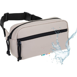 Сумка на пояс Wimmerl Elephant: водонепроникна, унісекс, для міста та відпочинку (пісочно-бежевий)