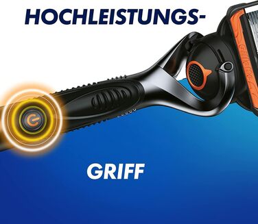 Електрична бритва Gillette Fusion5 ProGlide Power для чоловіків, металевий корпус, чорна