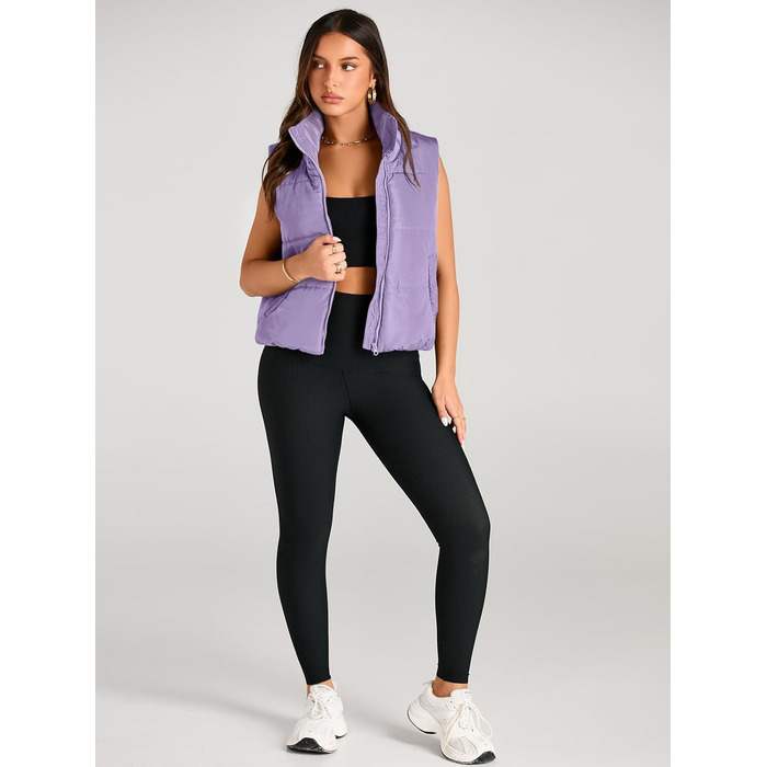 Жіночий пуховик AUTOMET, чорний (XL, фіолетовий)